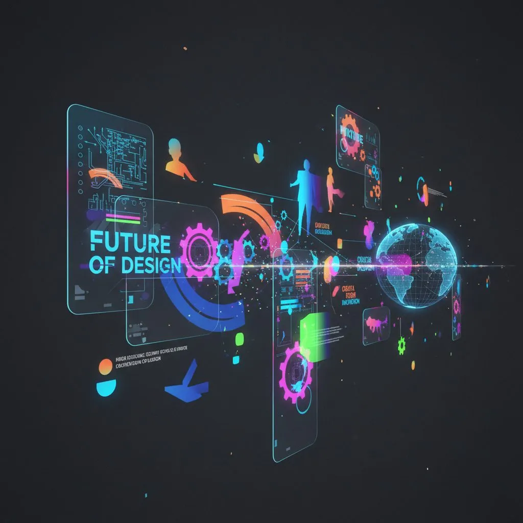 Infographie animée et éléments de motion design colorés