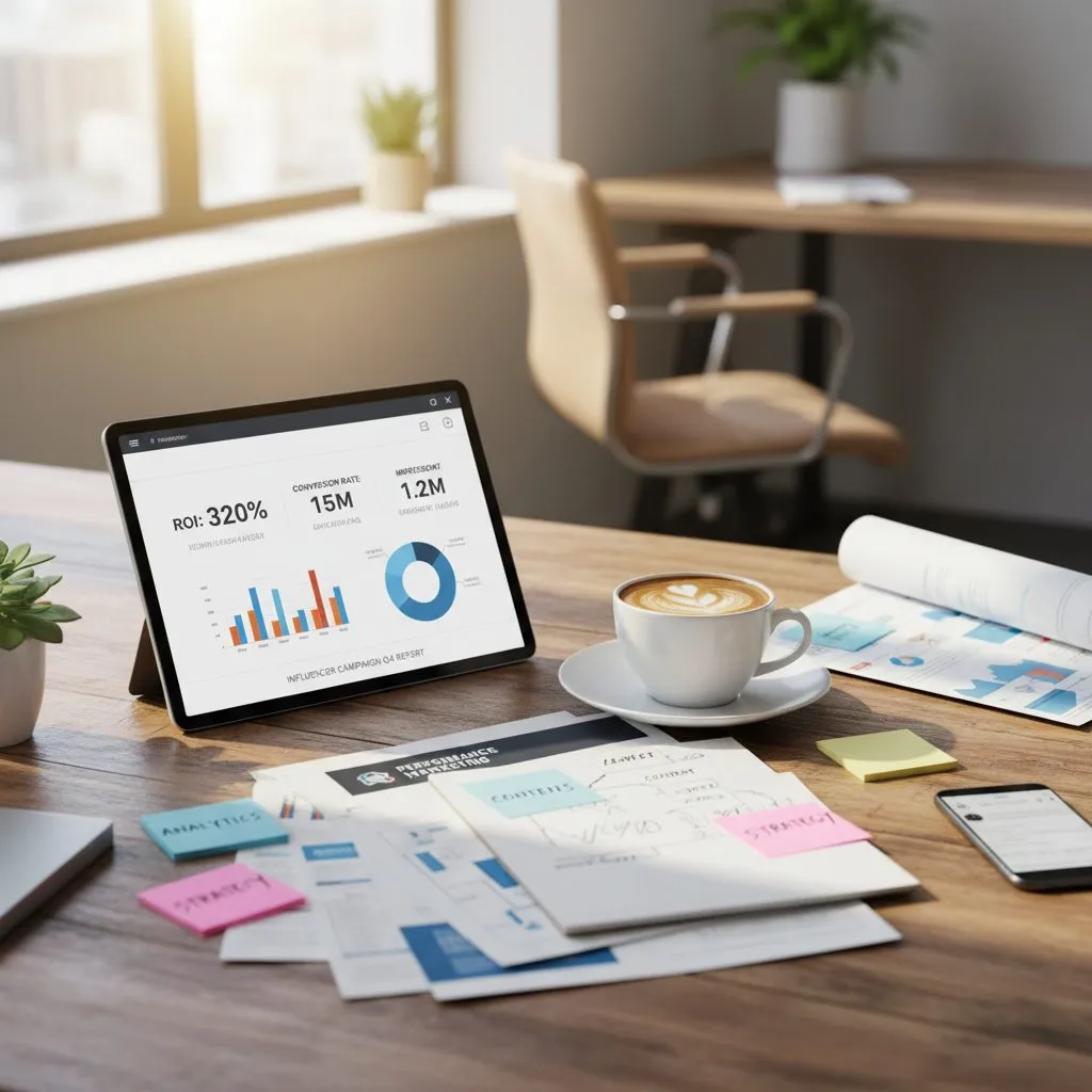 Rapport de résultats d'une campagne d'influence marketing